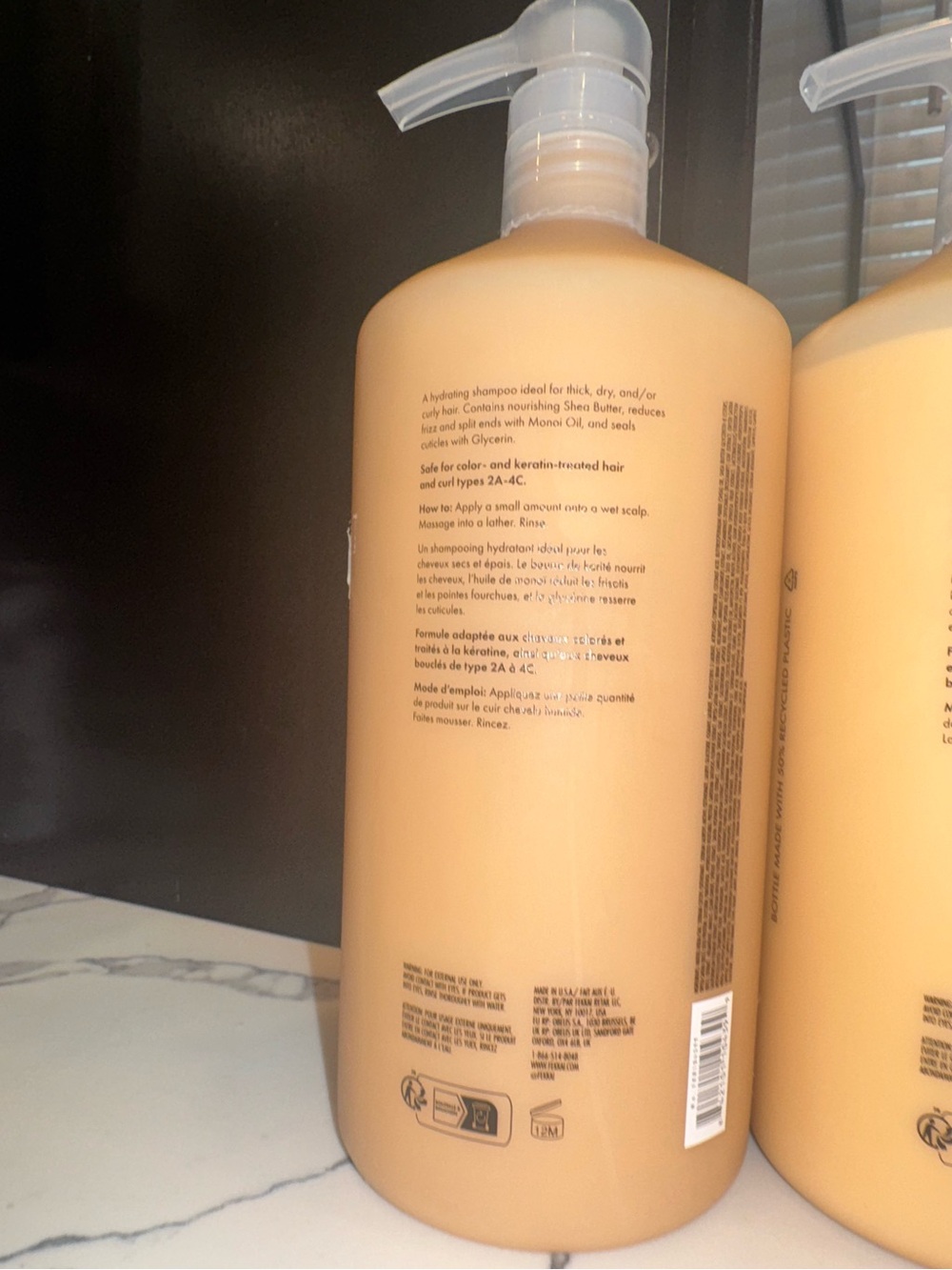 FEKKAI Shea Butter Shampoo & Conditioner Bundle 33.8 oz Each - Picture 4 of 6